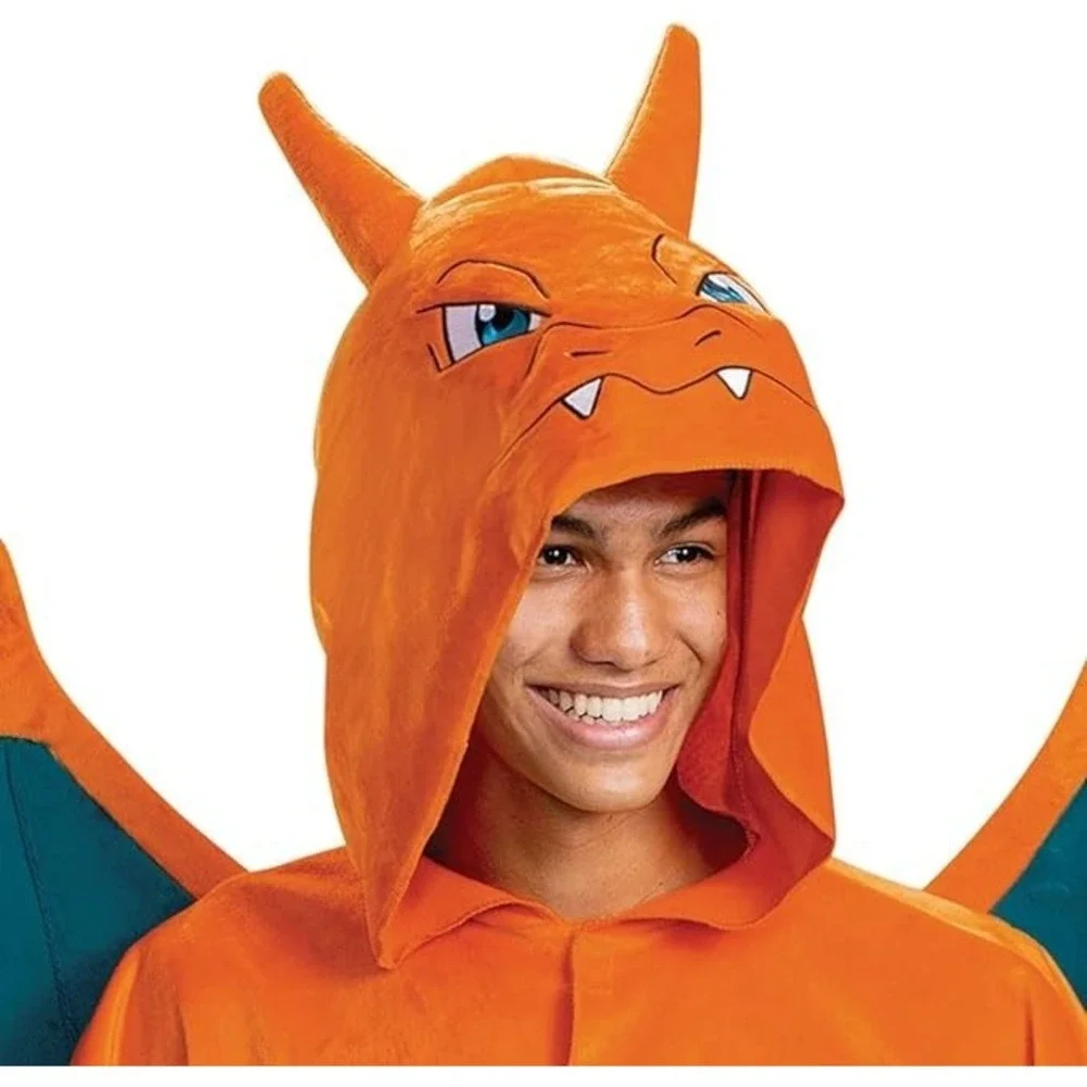NEW Pokémon‎ Charizard Costume for Adults Size XXL (50-52) Halloween Dress Up - Picture 3 of 3